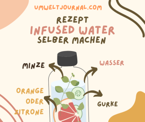 Infused water Rezept selber machen