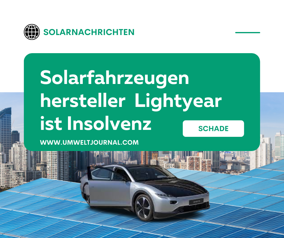 Lightyear, der Hersteller von Solarfahrzeugen, meldet Insolvenz an - Zukunft des neuen Models Lightyear 2 ungewiss